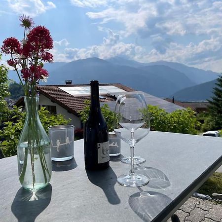 Wohnung Mit Fantastischer Aussicht Trin Экстерьер фото